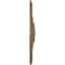 Ekena Millwork Bailey Ceiling Medallion (Fits Canopies up to 4"), Hand-Painted Rubbed Bronze, 18 1/8"OD x 3/4"P CM19BIRZS - alternate 3